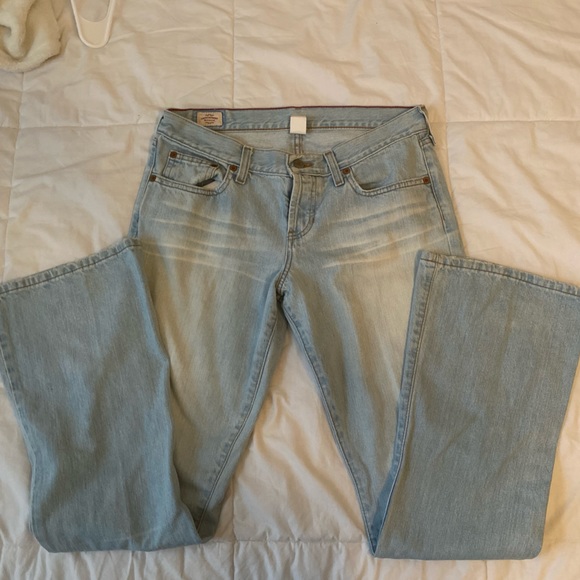 Abercrombie & Fitch Denim - Vintage Y2k Abercrombie Light Wash Low-Rise Flare Jeans